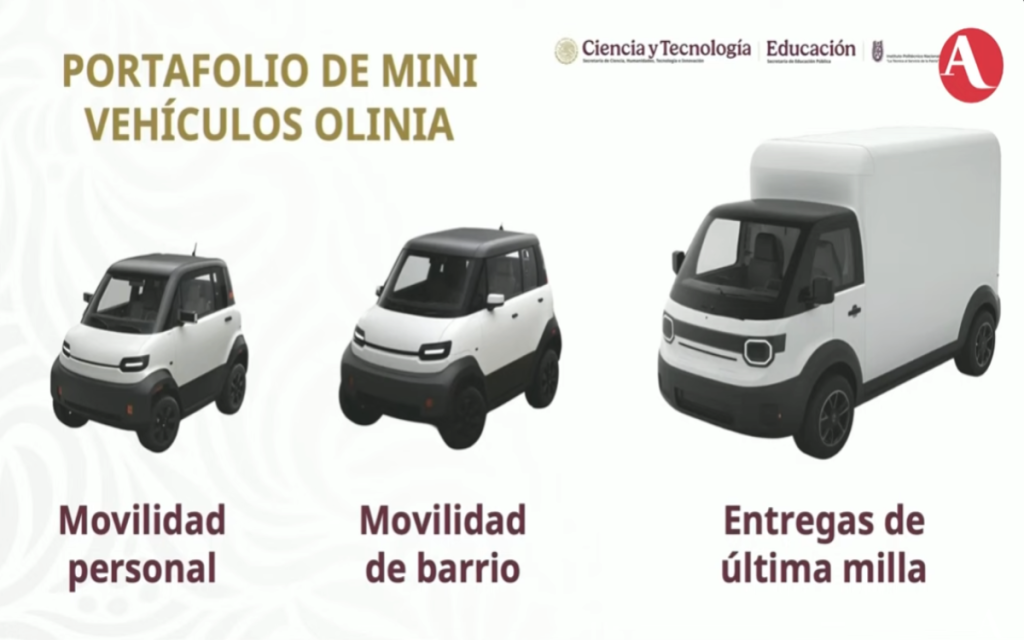 Olinia: ¿El vehículo eléctrico más accesible de México?